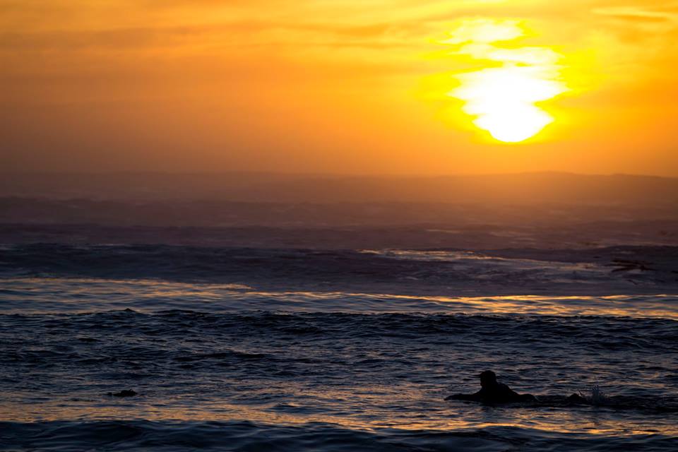 Surfs Up Spring Tide Cape Town sunset
